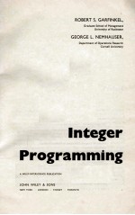 INTEGER PROGRAMMING