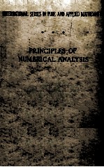 PRINCIPLES OF  NUMERICAL ANALYSIS