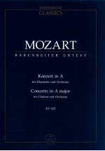 Konzert in A für Klarinette und Orchester KV 622 Urtext der Neuen Mozart-Ausgabe