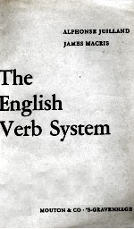 THE ENGLISH VERB SYSTEM