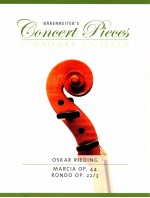 Barenreiter Concert Pieces Marcia op.44  Rondo op. 22/3