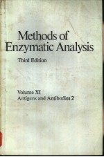 Methods of Enzymatic Analysis Third Edition Volume Ⅺ Antigens and Antibodies 2