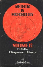 METHODS in MICROBIOLOGY Volume 12