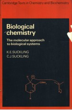 Biological chemistry The molecular approach to biological systems