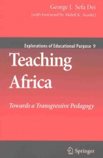 TEACHING AFRICA  TOWARDS A TRANSGRESSIVE PEDAGOGY