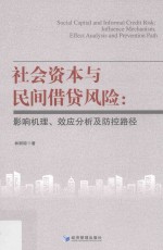 社会资本与民间借贷风险  影响机理、效应分析及防控路径