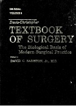 DAVIS-CHRISTOPHER TEXTBOOK OF SURGERY THE BIOLOGICAL BASIS OF MODERN SURGICAL PRACTICE 12TH EDITION 