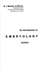 An Introduction to EMBRYOLOGY