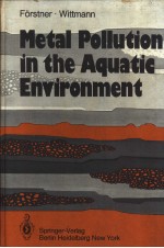 Metal Pollution in the Aquatic Environment