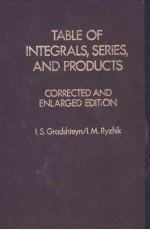 Table of Integrals