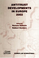 ANTITRUST DEVELOPMENTS IN EUROPE 2002