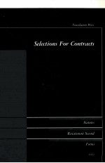 SELECTIONS FOR CONTRACTS