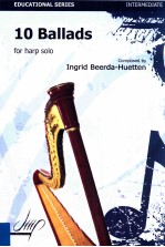 10 Ballads for harp solo intermediate