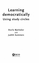 LEARNING DEMOCRATICALLY:USING STUDY CIRCLES