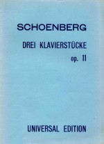 Drei Klavierstucke op.11