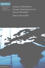 AFRICAN REGIONAL TRADE AGREEMENTS AS LEGAL REGIMES