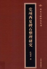 党项西夏碑石整理研究