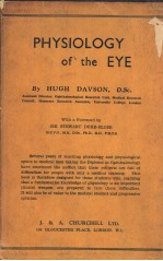 THE PHYSIOLOGY OF THE EYE