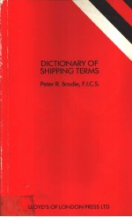 DICTIONARY OF SHIPPING TERMS