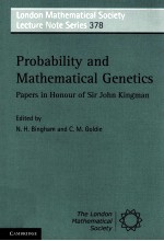 Probability and mathematical genetics