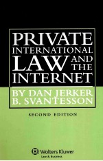 PRIVATE INTERNATIONAL LAW AND THE INTERNET  SECOND EDITION