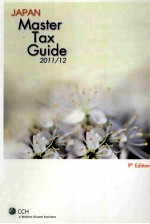 JAPAN MASTER TAX GUIDE  2011/12  9TH EDITION