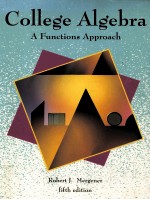 COLLEGE ALGEBRA A FUNCTIONS APPROACH FIFTH EDITION