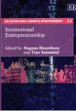 INSTITUTIONAL ENTREPRENEURSHIP