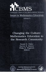 CBMS ISSUES IN MATHEMATICS EDUCATION VOLUME 5