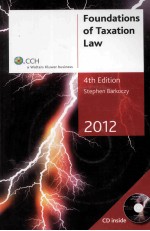 FOUNDATIONS OF TAXATION LAW  4TH EDITION  2012