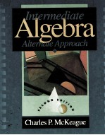 INTERMEDIATE ALGEBRA ALTERNATE APPROACH SECOND EDITION