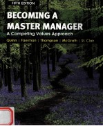 BECOMING A MASTER MANAGER  A COMPETING VALUES APPROACH  FIFTH EDITION