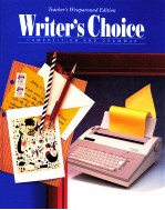 WRITER’S CHOICE  COMPOSITION AND GRAMMAR