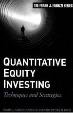 QUANTITATIVE EQUITY INVESTING  TECHNIQUES AND STRATEGIES