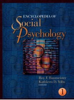 ENCYCLOPEDIA OF SOCIAL PSYCHOLOGY  1