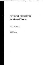 PHYSICAL CHEMISTRY：An Advanced Treatise  Volume Ⅴ  Valency