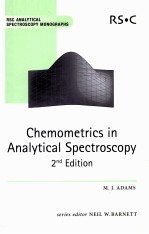 CHEMOMETRICS IN ANALYTICAL SPECTROSCOPY 2ND EDITION