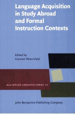 language acquisition in study abroad and formal instruction contexts