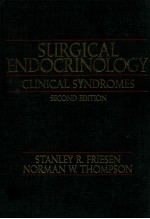 SURGICAL ENDOCRINOLOGY CLINICAL SYNDROMES SECOND EDITION