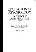 EDUCATIONAL PSYCHOLOGY IN THEORY AND PRACTICE