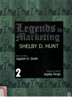 LEGENDS IN MARKETING SHELBY D.HUNT  VOLUME 2