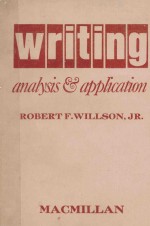 writing_analysis and applications