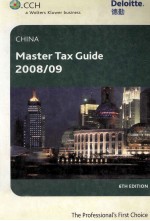 CHINA MASTER TAX GUIDE 2008/09  6TH EDITION