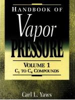 HANDBOOK OF VAPOR PRESSURE VOLUME 1