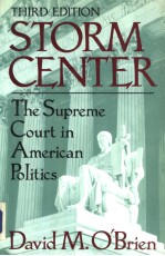 Storm center:the Supreme Court in American Politics