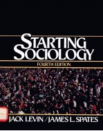 STARTING SOCIOLOGYFOUR EDITION