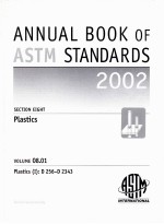 ANNUAL BOOK OF ASTM STANDARDS 2002 VOLUME08.01