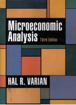 MICROECONOMIC ANALYSIS THIRD EDITION