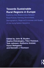 TOWARDS SUSTAINABLE RURAL REGIONS IN EUROPE  EXPLORING INTER-RELATIONSHIPS BETWEEN RURAL POLICIES，FA