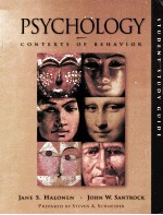 STUDENT STUDY GUIDE TO ACCOMPANY PSYCHOLOGY CONTEXTS OF BEHAVIOR SECOND EDITION